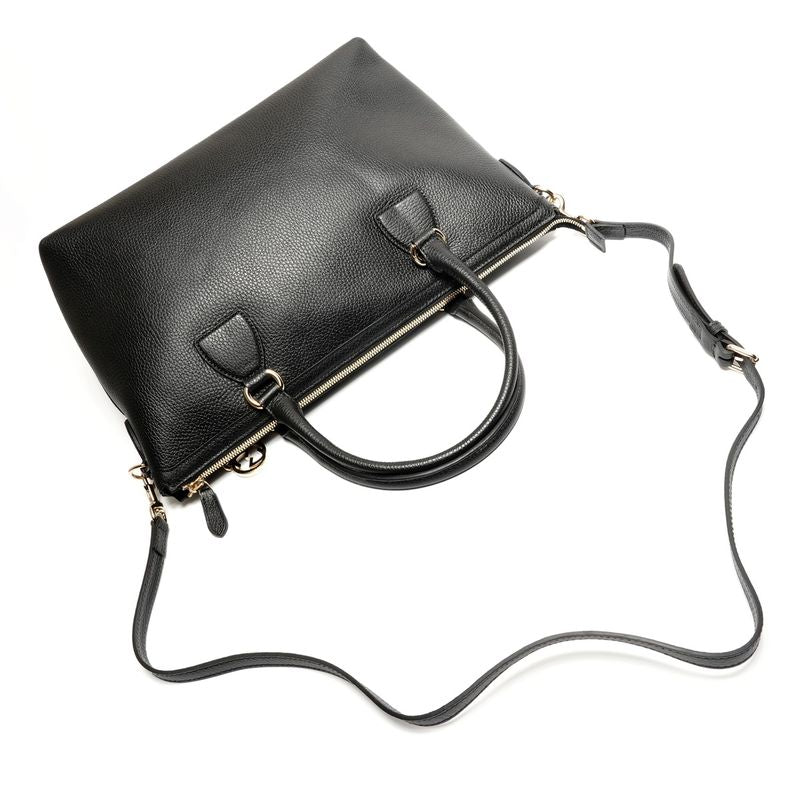 Gucci Tote Interlocking 2-Way Leather
