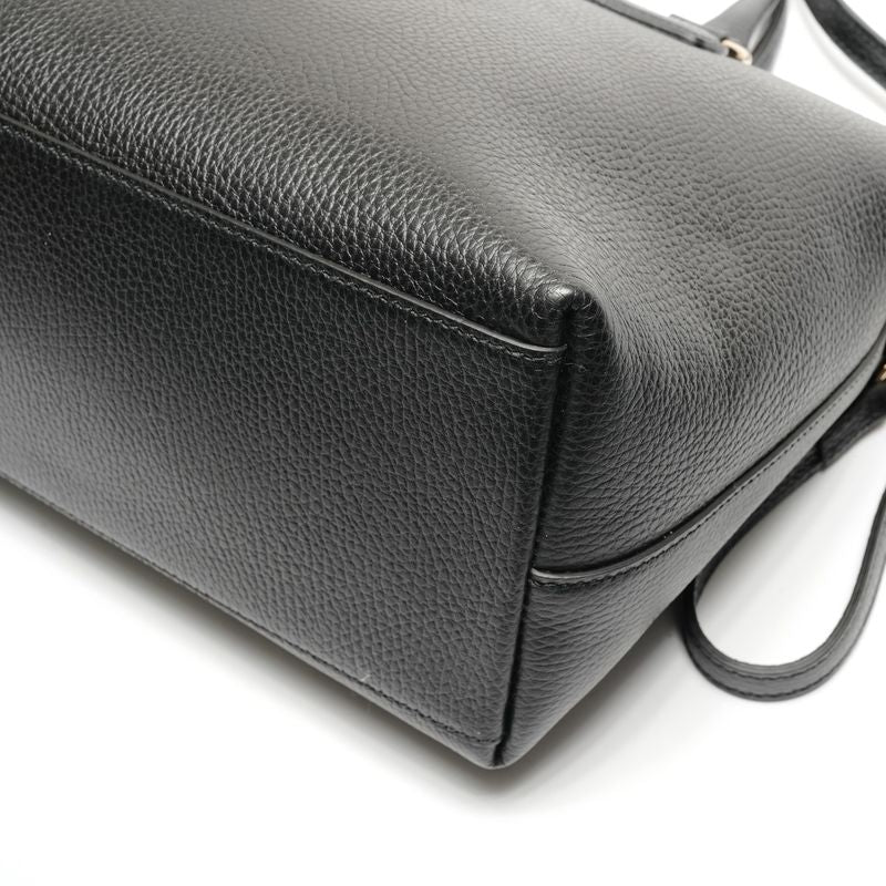 Gucci Tote Interlocking 2-Way Leather