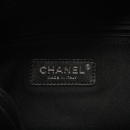 Chanel Shoulder Bag Deauville Tweed Bucket