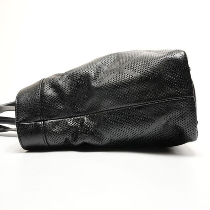 Chanel Tote Perforated Big CC Logo Leather