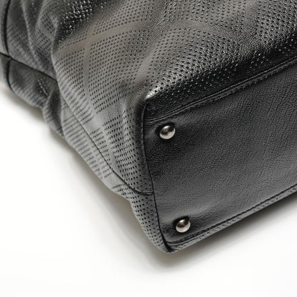 Chanel Tote Perforated Big CC Logo Leather