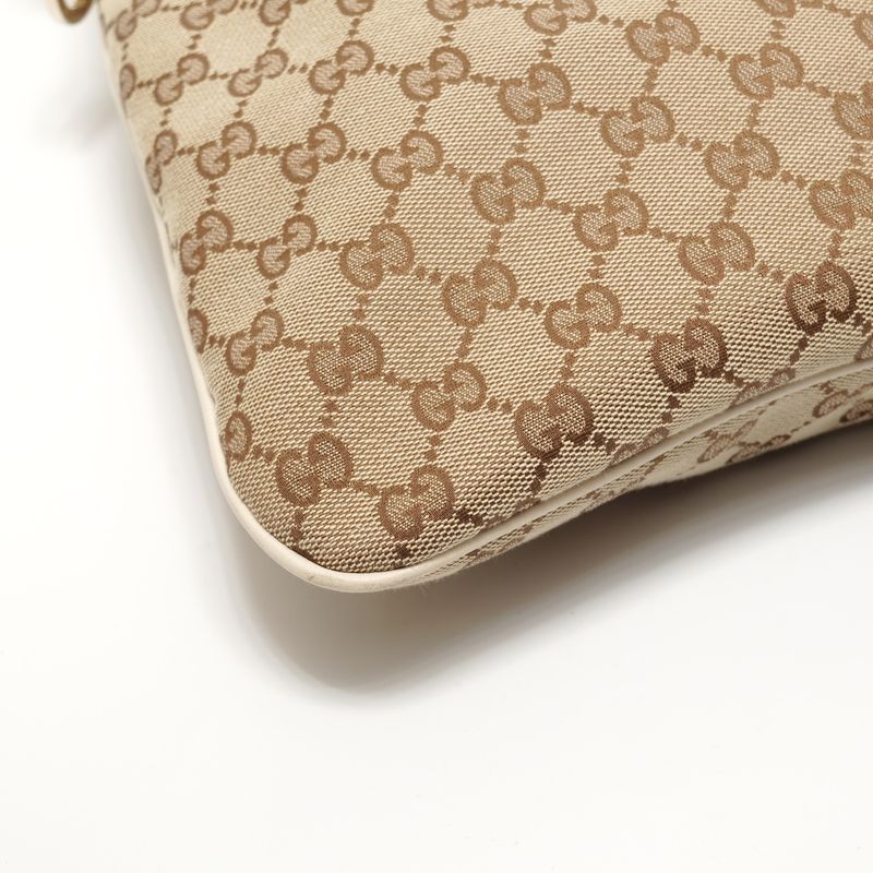 Gucci Shoulder Bag GG Canvas Hobo