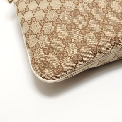 Gucci Shoulder Bag GG Canvas Hobo