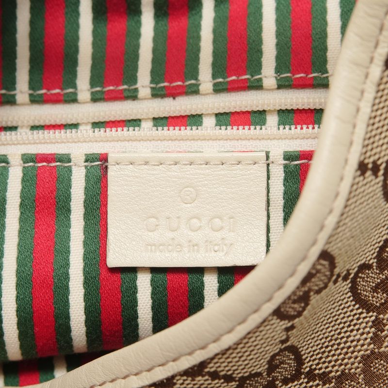 Gucci Shoulder Bag GG Canvas Hobo