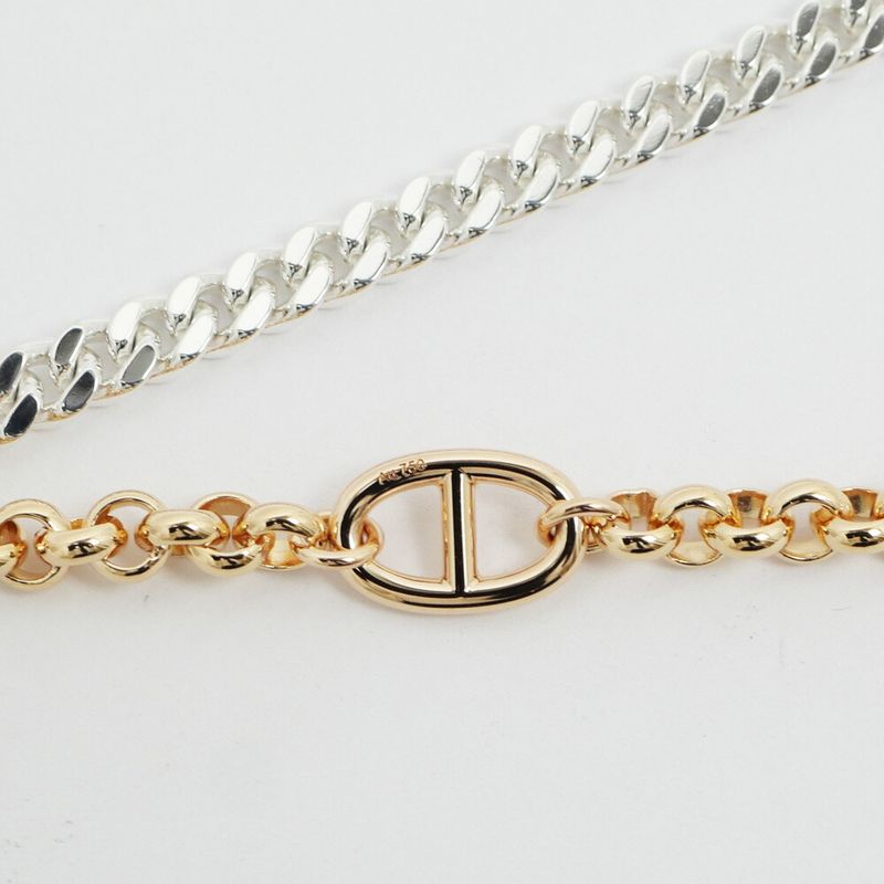 Hermes Mix-and-h MM 40 Necklace Polished