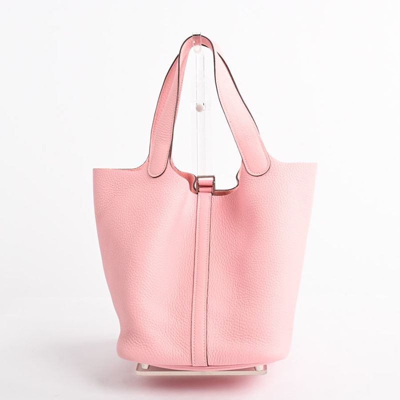 Hermes Handbag Picotin Lock MM Rose Sakura