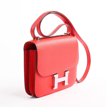 Hermes Shoulder Bag Mini Constance 3 18 Le Juque Mauve Silvestre