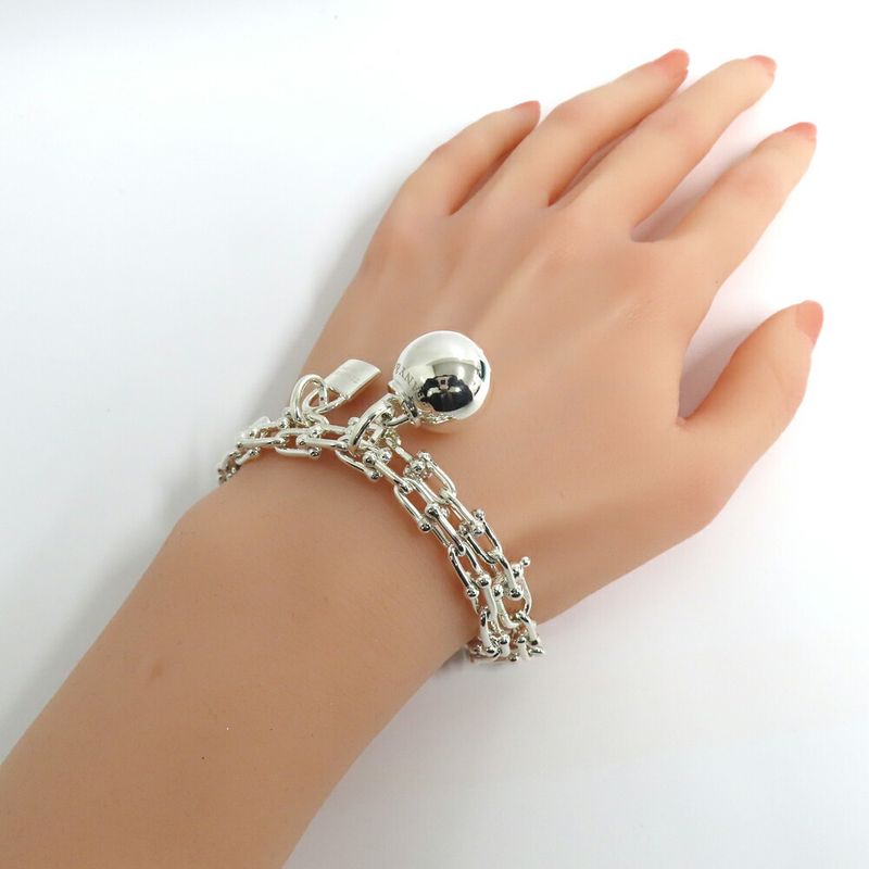 Tiffany & Co Bracelet Small Wrap Silver