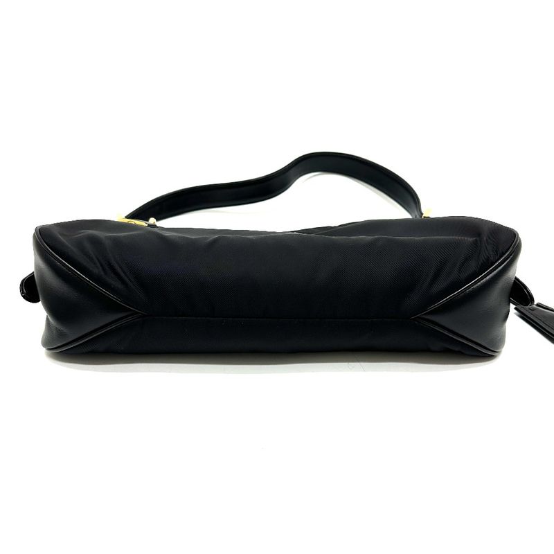 Prada Shoulder Bag Emme Tessuto Nylon Black