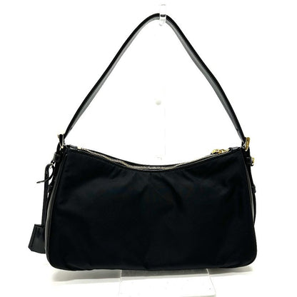 Prada Shoulder Bag Emme Tessuto Nylon Black