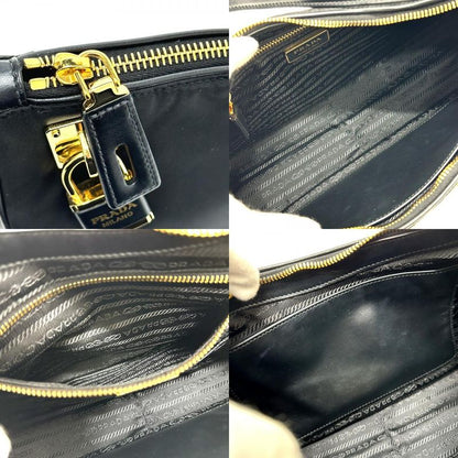 Prada Shoulder Bag Emme Tessuto Nylon Black