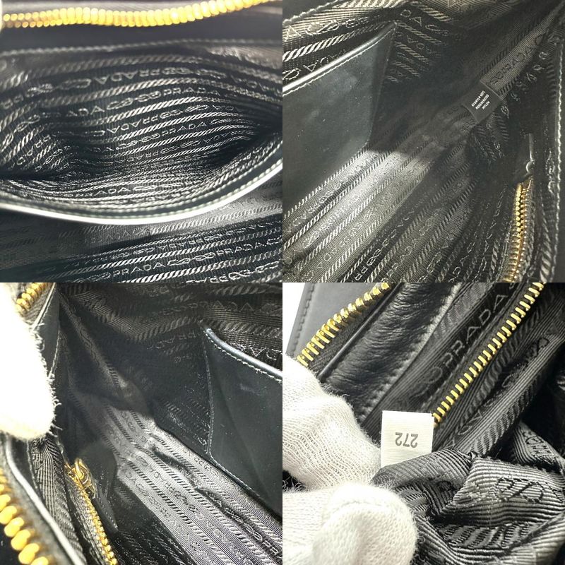 Prada Shoulder Bag Emme Tessuto Nylon Black