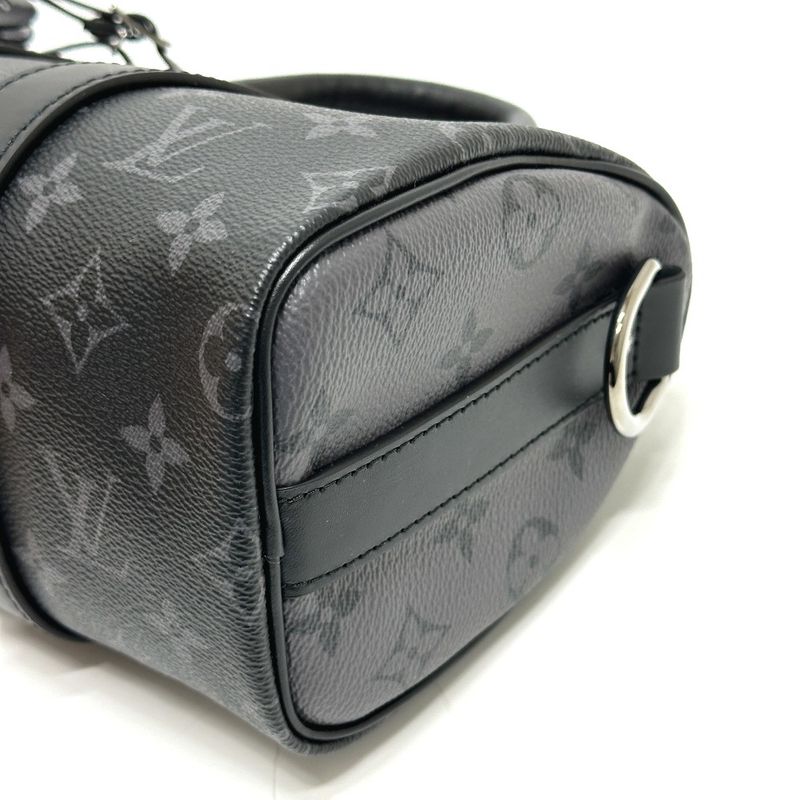 Louis Vuitton Shoulder Bag Keepall Bandouliere 25 Monogram Eclipse