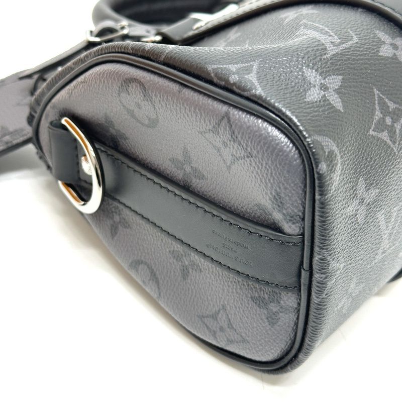Louis Vuitton Shoulder Bag Keepall Bandouliere 25 Monogram Eclipse
