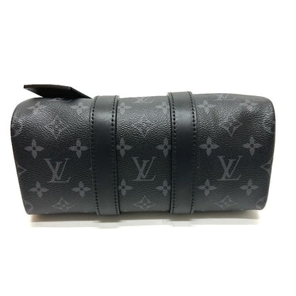 Louis Vuitton Shoulder Bag Keepall Bandouliere 25 Monogram Eclipse