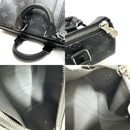 Louis Vuitton Shoulder Bag Keepall Bandouliere 25 Monogram Eclipse