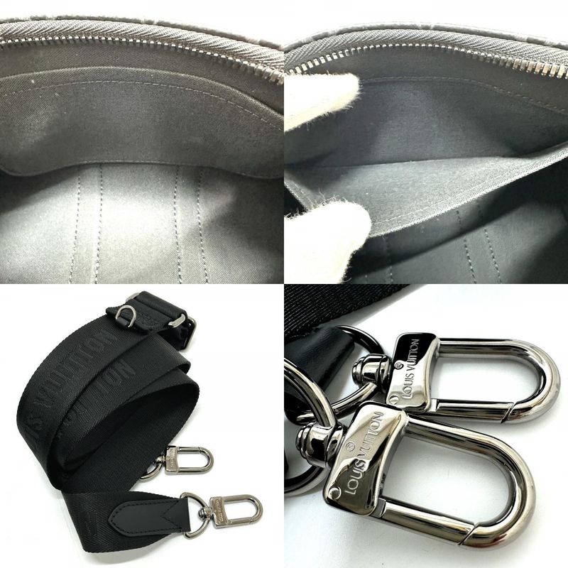 Louis Vuitton Shoulder Bag Keepall Bandouliere 25 Monogram Eclipse