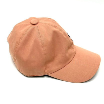 Chanel Cap CC Logo Sequin Cotton Pink