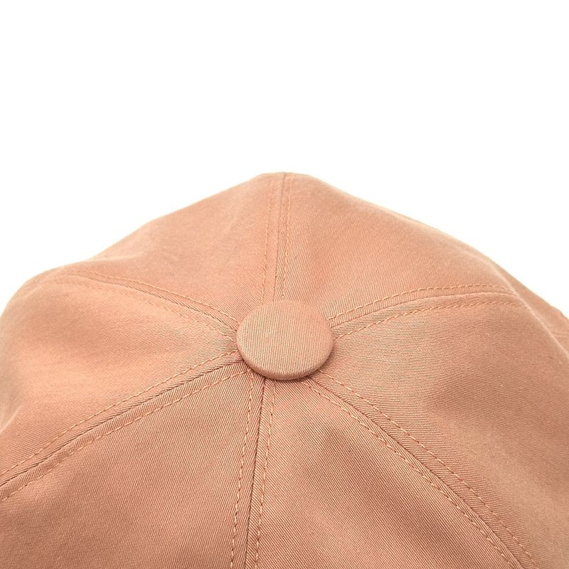 Chanel Cap CC Logo Sequin Cotton Pink