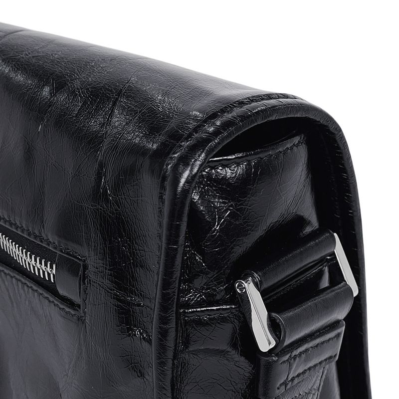 Prada Shoulder Bag Soft Looks Leather Nero