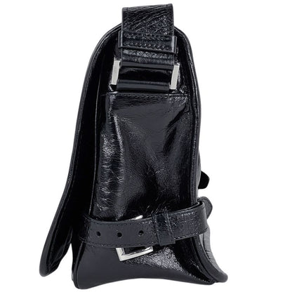 Prada Shoulder Bag Soft Looks Leather Nero