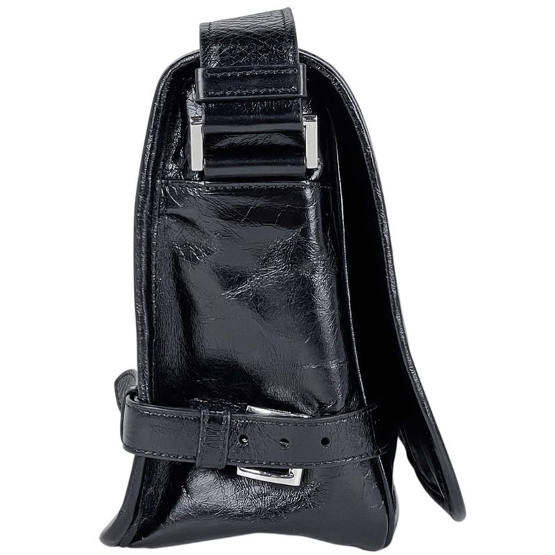Prada Shoulder Bag Soft Looks Leather Nero