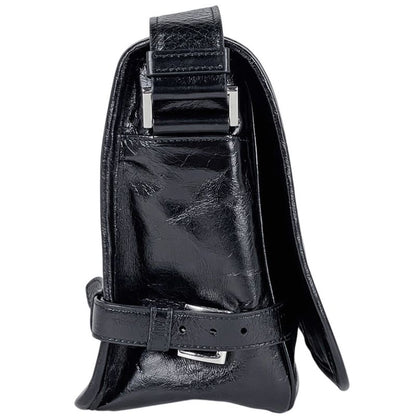 Prada Shoulder Bag Soft Looks Leather Nero