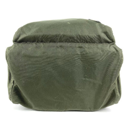 Prada Backpack Triangle Logo Nylon Khaki