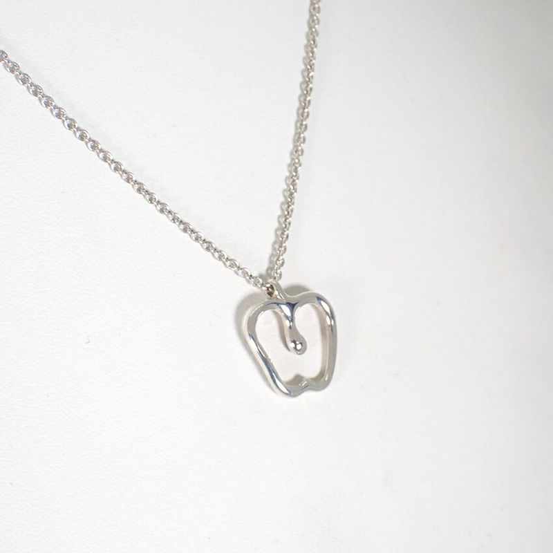 Tiffany & Co 925 Apple Pendant Necklace