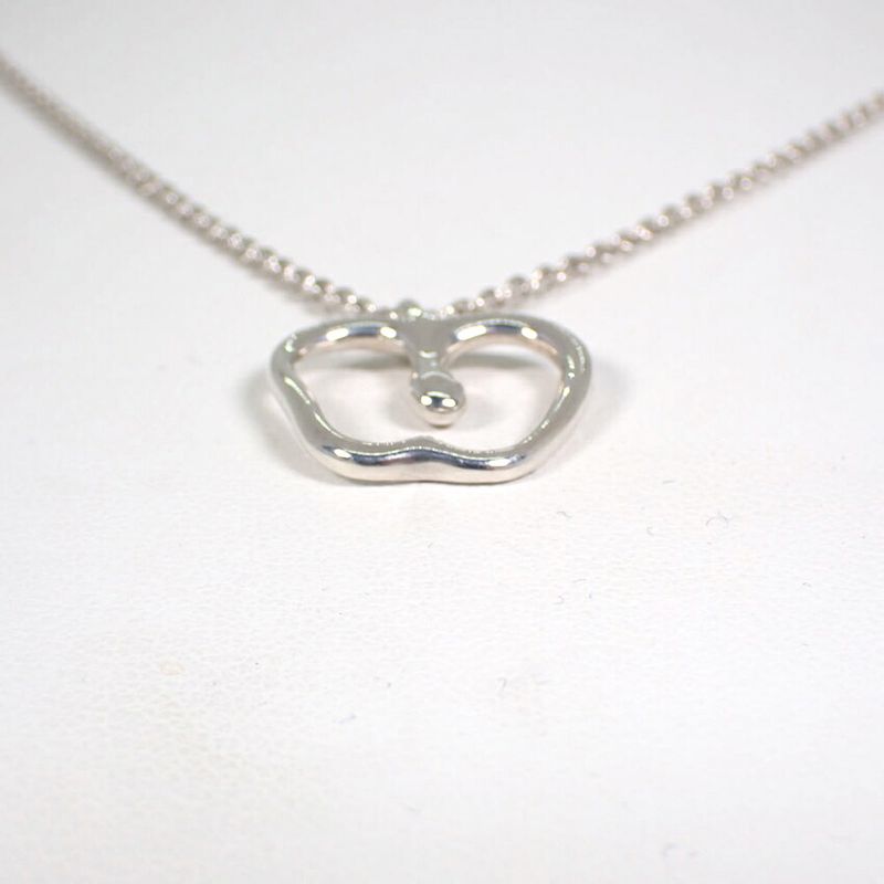 Tiffany & Co 925 Apple Pendant Necklace