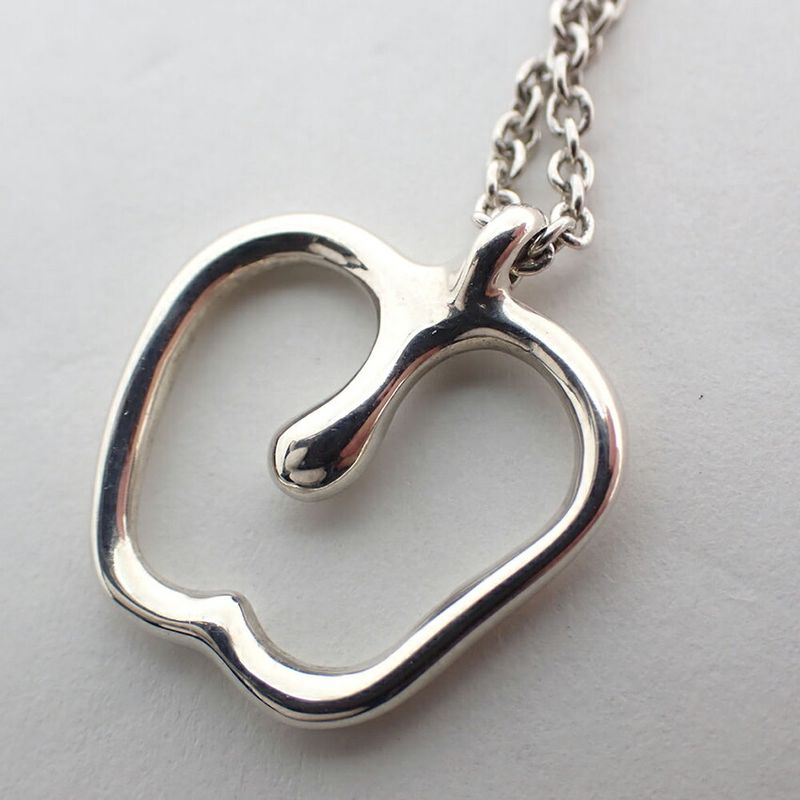 Tiffany & Co 925 Apple Pendant Necklace