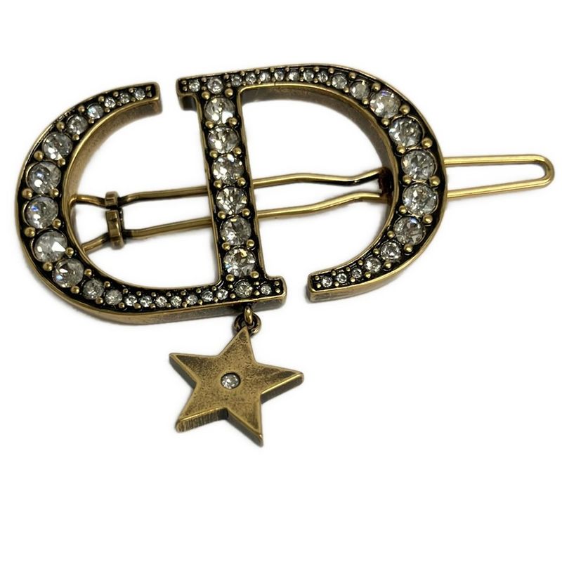 Dior Barrette Gold Clear CD Star Shoulder Bag X
