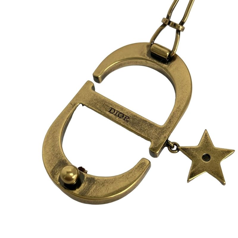 Dior Barrette Gold Clear CD Star Shoulder Bag X
