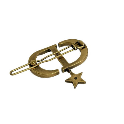 Dior Barrette Gold Clear CD Star Shoulder Bag X