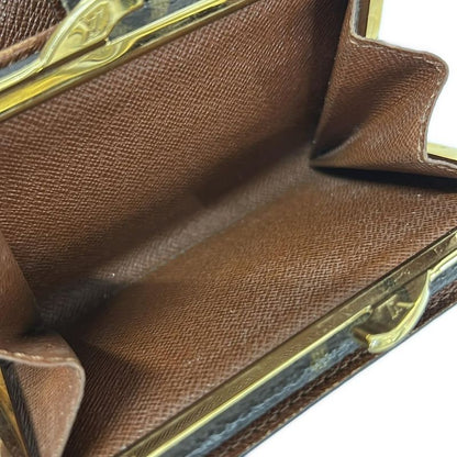 Louis Vuitton Bifold Wallet Monogram Porte Monet Billets Viennois Leather