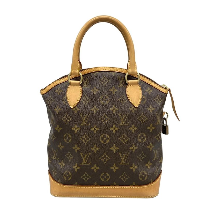 Louis Vuitton Handbag Monogram Lockit Gold