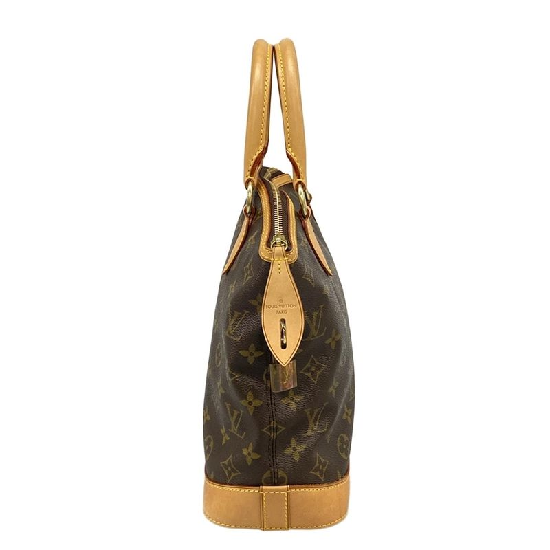 Louis Vuitton Handbag Monogram Lockit Gold