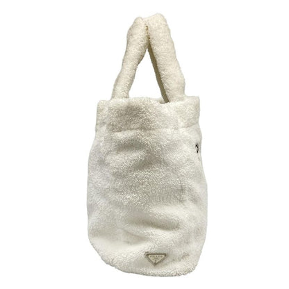 Prada Tote Terry White Black