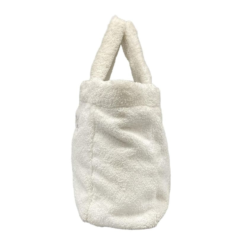 Prada Tote Terry White Black