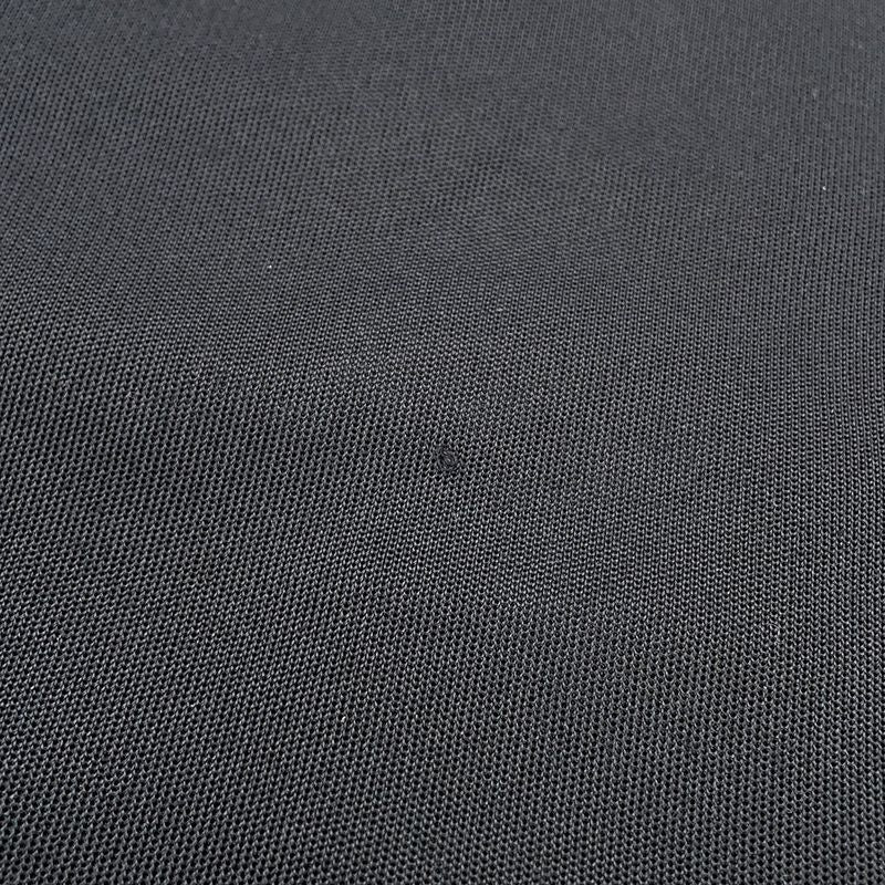 Hermes Short Sleeve T-Shirt Twill Chaine D'ancre Silk 36 Black White