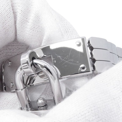Hermes Kelly Watch Mini White Lacquer Dial Spark Ring Lacquer