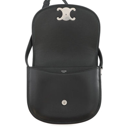 Celine Shoulder Bag Triomphe Besace Black