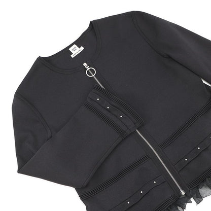 Hermes Jacket Zip Up 40 Black