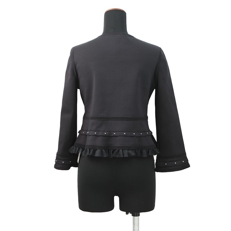Hermes Jacket Zip Up 40 Black