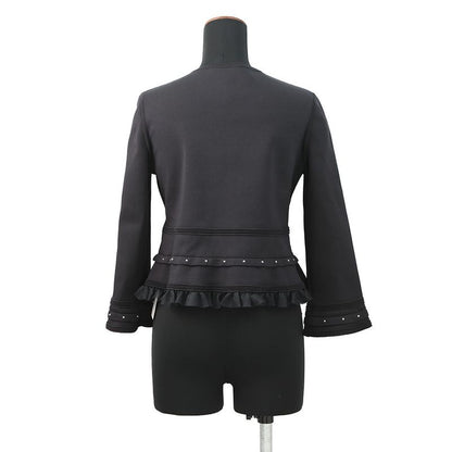 Hermes Jacket Zip Up 40 Black
