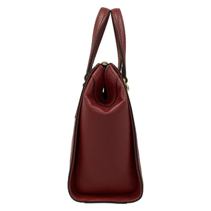 Gucci Tote Ophidia GG Small Beige Red Leather X