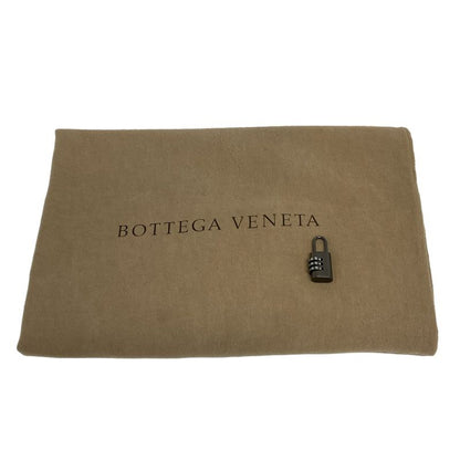 Bottega Veneta Travel Bag Intrecciato Khaki Leather