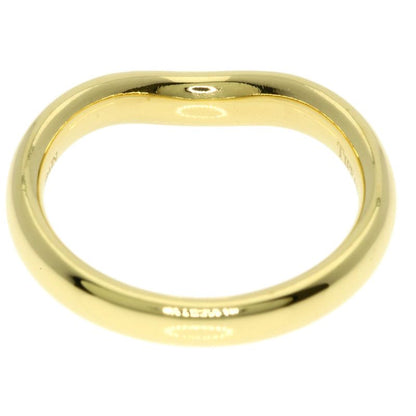Tiffany & Co T Cube Band Ring 18K Yellow Gold