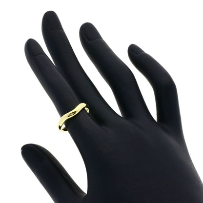 Tiffany & Co T Cube Band Ring 18K Yellow Gold