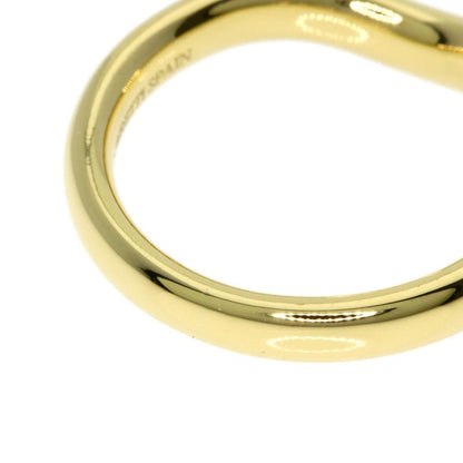 Tiffany & Co T Cube Band Ring 18K Yellow Gold